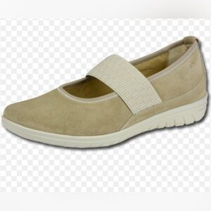 HARTJES XS Comfort Maryjane Ballerina Slip On Nubuck Leather size 7
